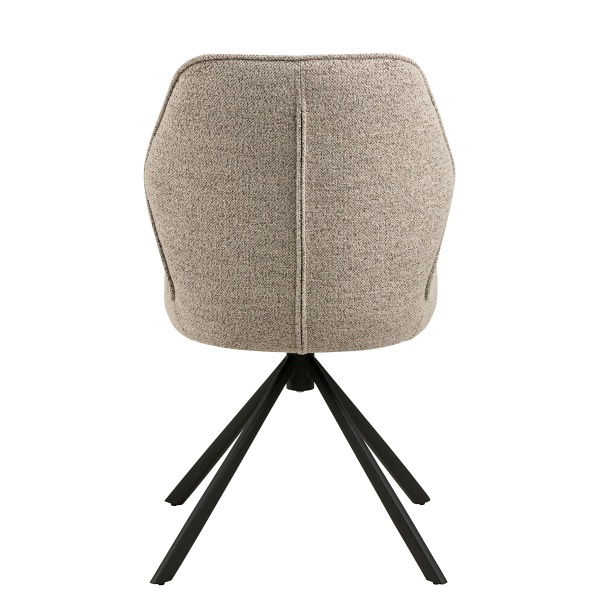 Krzesło obrotowe Aura Monza beżowe - ACTONA